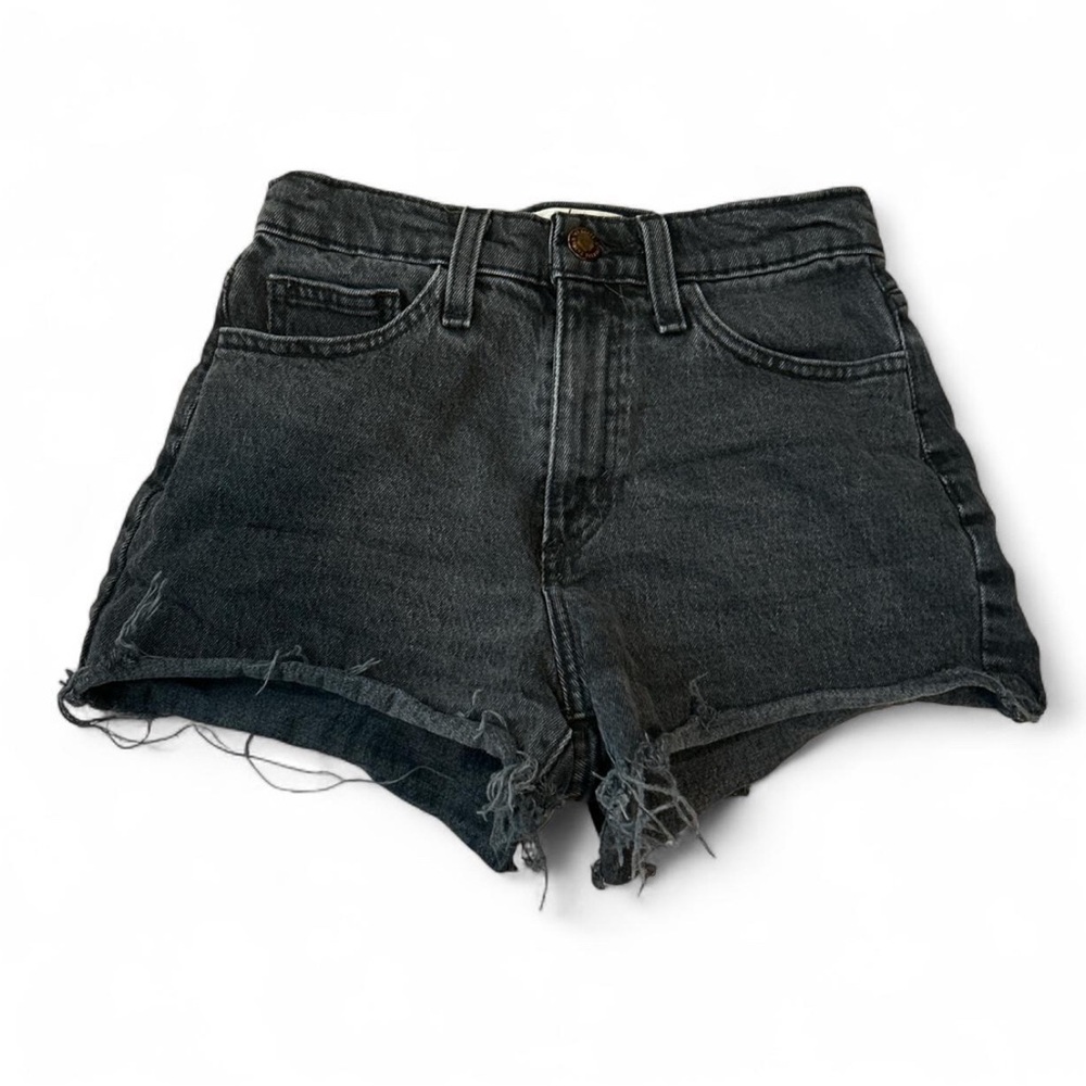 Universal Thread Black High Waist Denim Shorts
